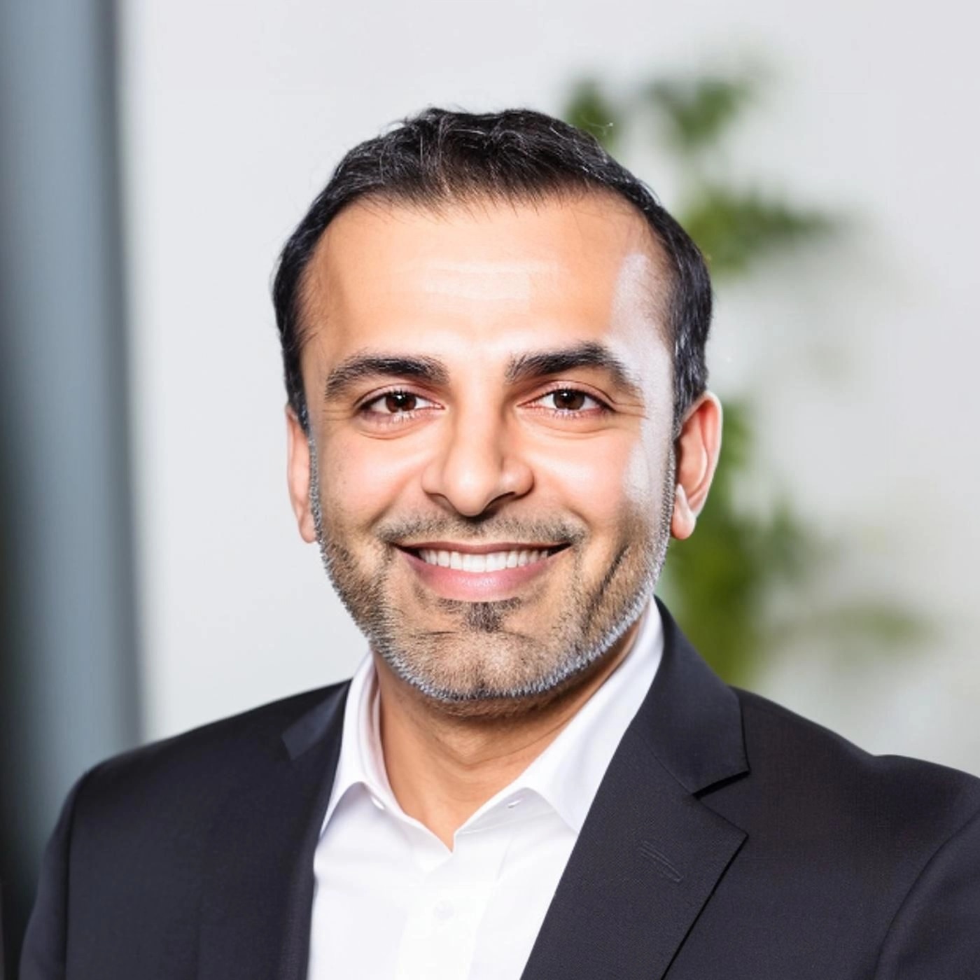 Portrait of Shariq Refai, MD, MBA, FAPA.